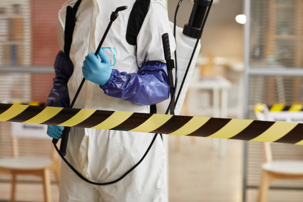 Professional Hoarding Cleanup technician working in Montvale, NJ